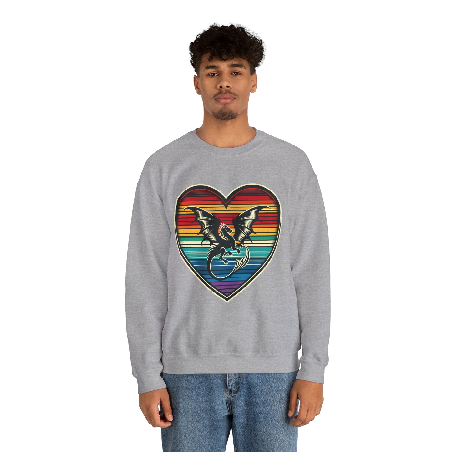 Dragon Heart Crewneck Sweatshirt