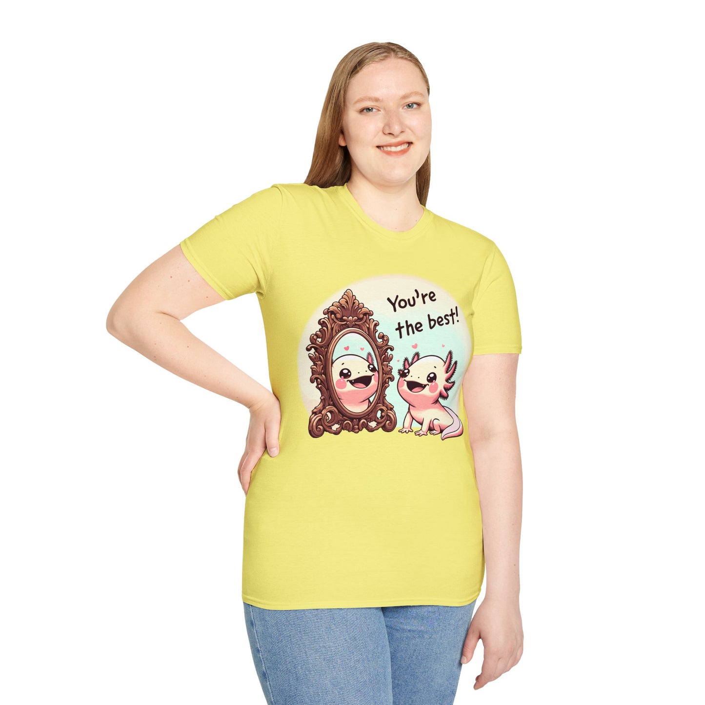 Axolotl You're the Best Softstyle T-Shirt