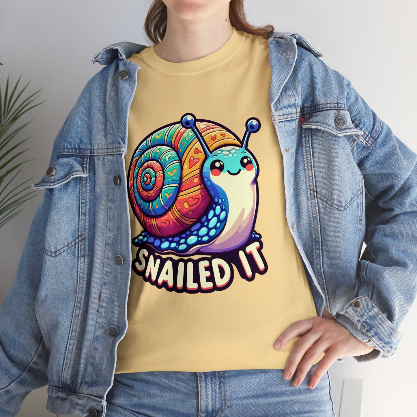 Snailed It Heavy Cotton Tee