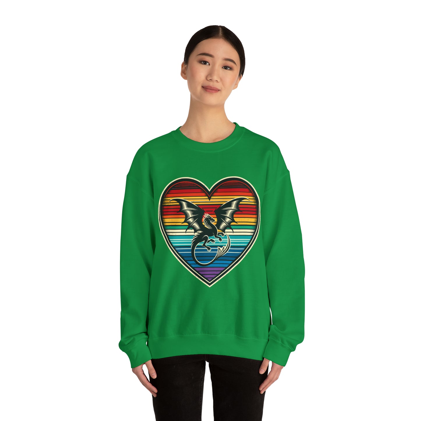 Dragon Heart Crewneck Sweatshirt