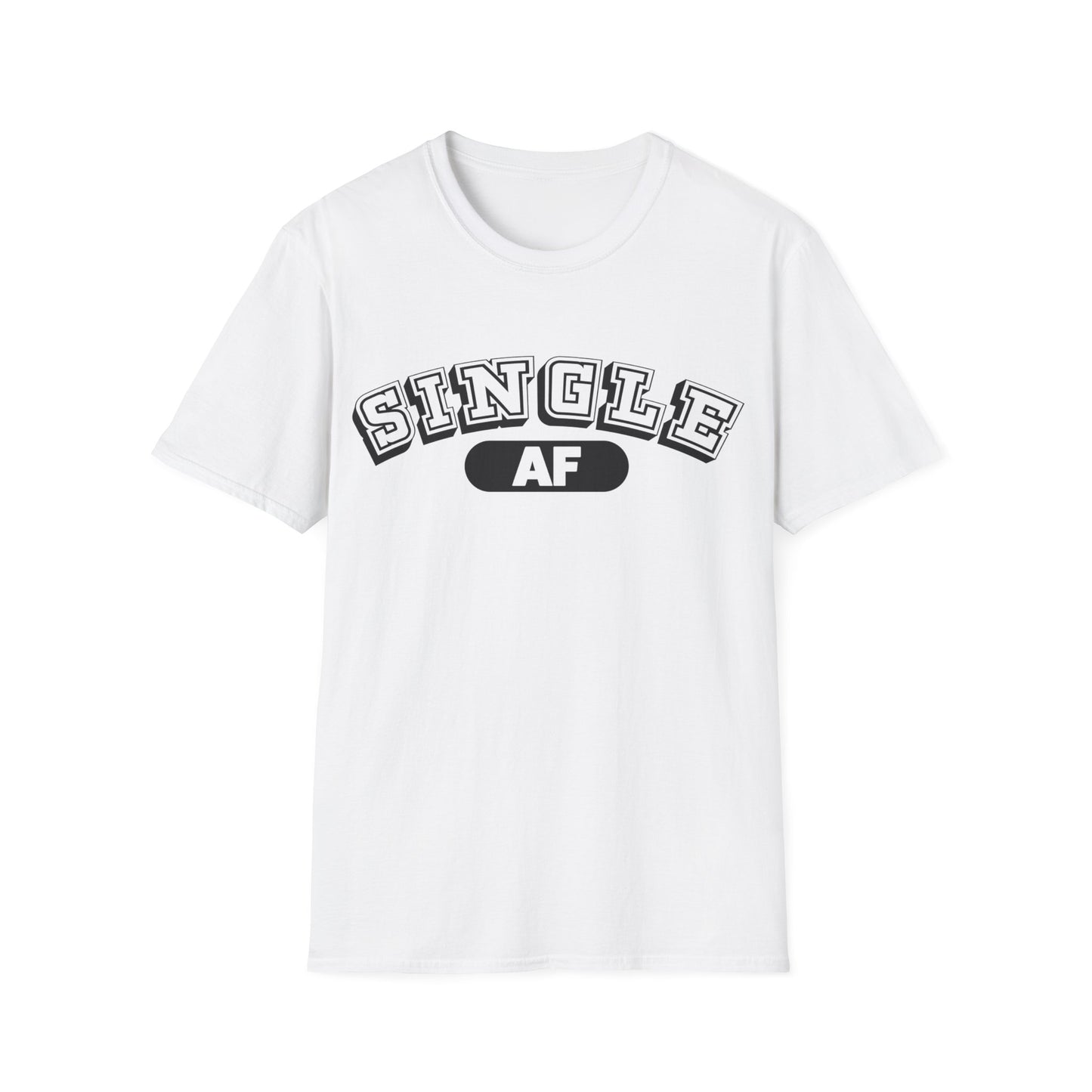 Single AF Valentines Softstyle T-Shirt