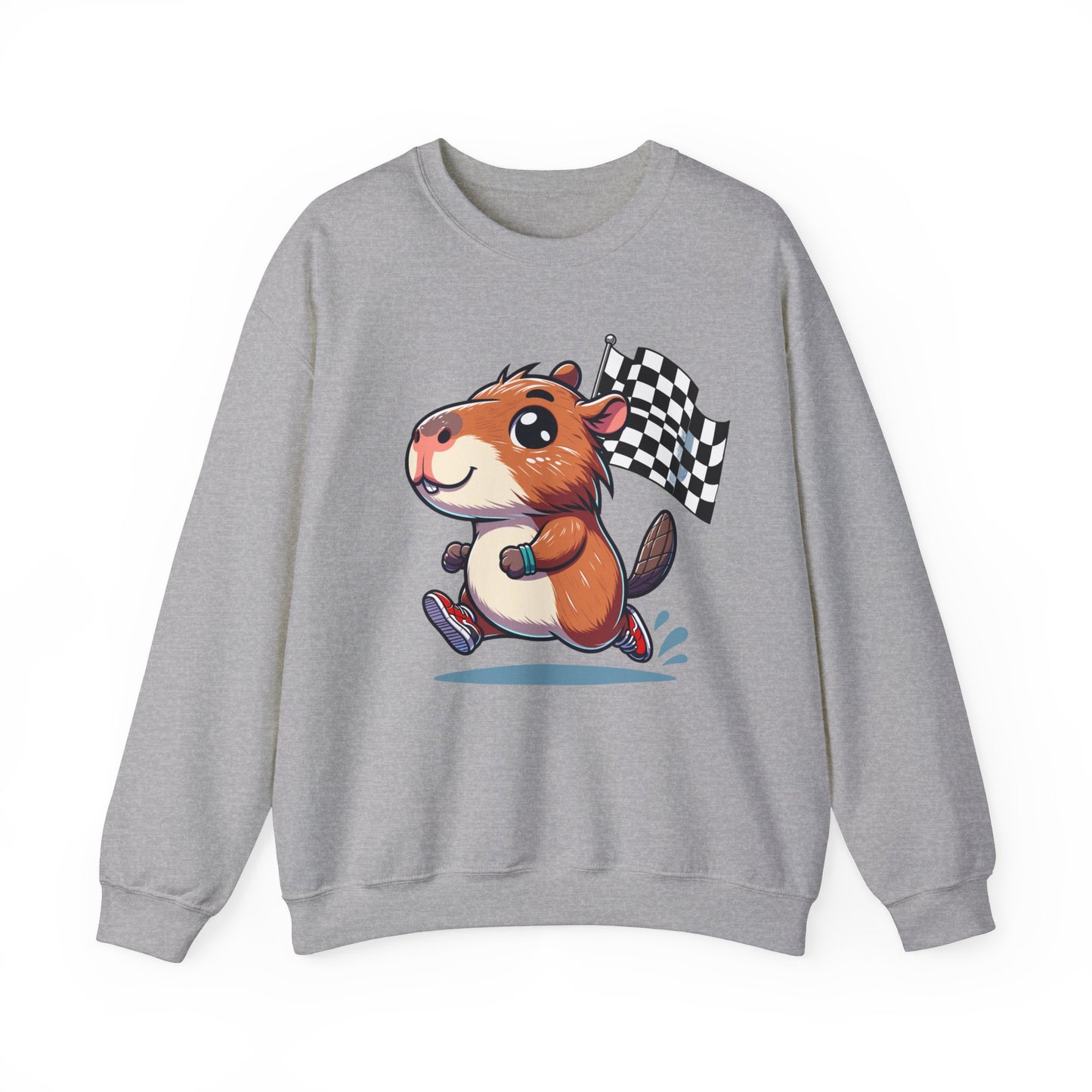 Capybara Never Did Come In Last Crewneck Sweatshirt