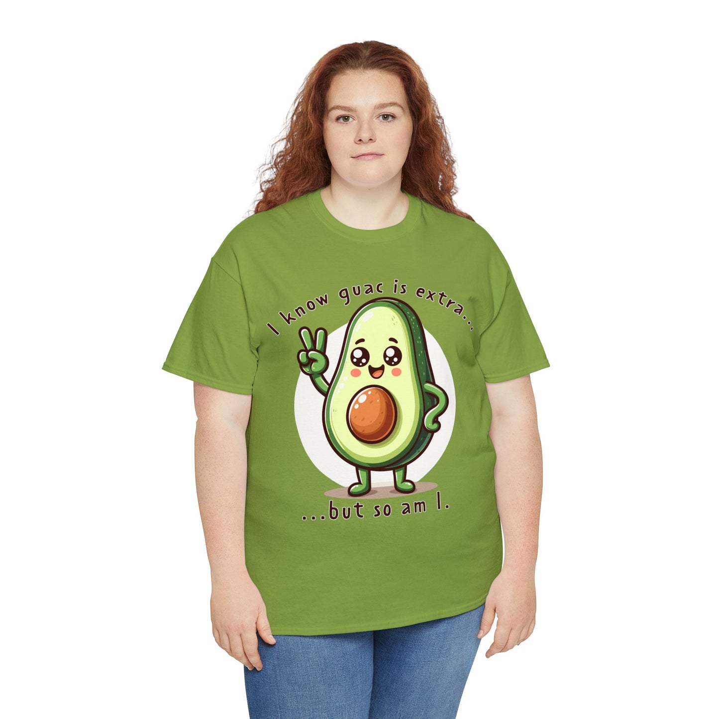 Guac Is Extra Unisex Heavy Cotton Tee