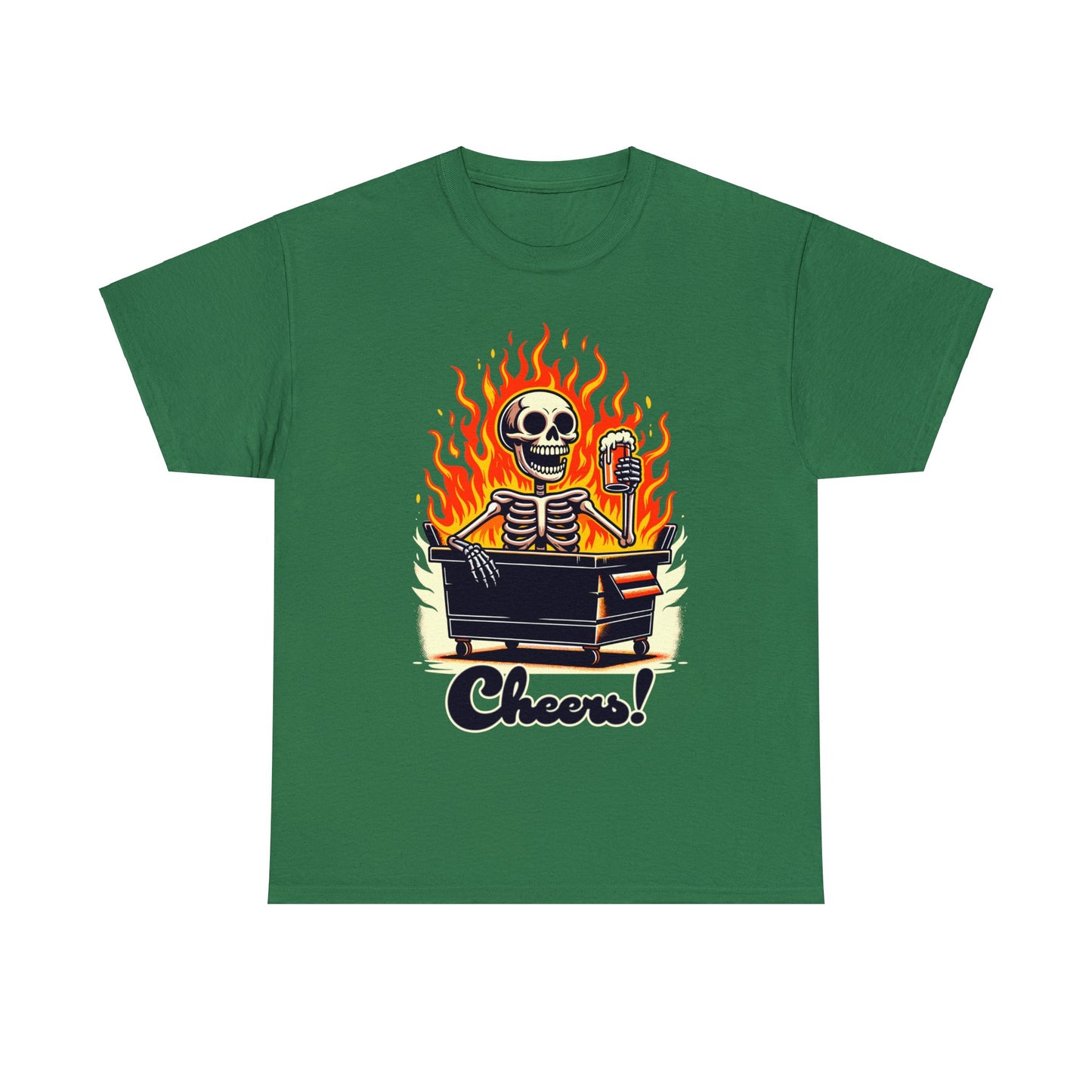 Cheers from the Dumpster Fire Heavy Cotton Tee