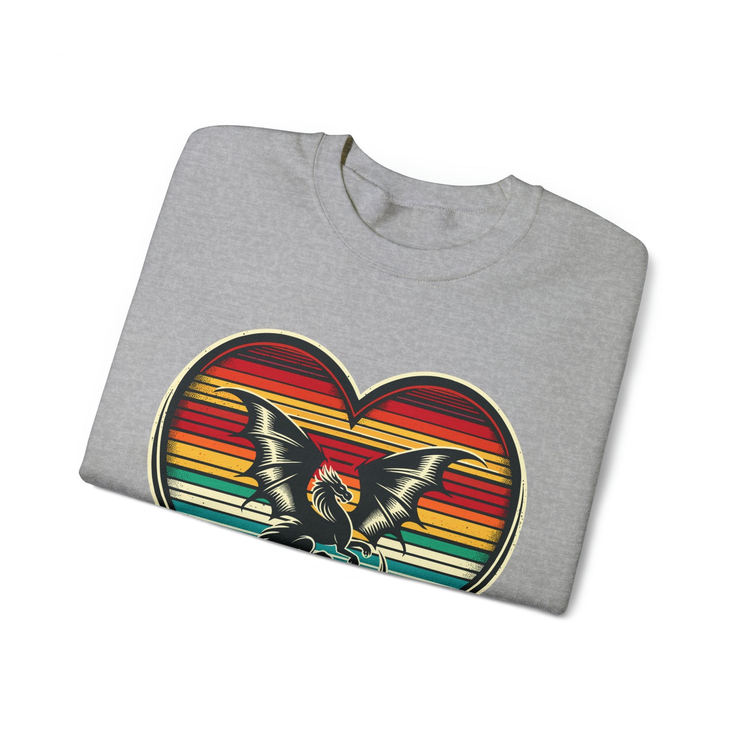 Dragon Heart Crewneck Sweatshirt