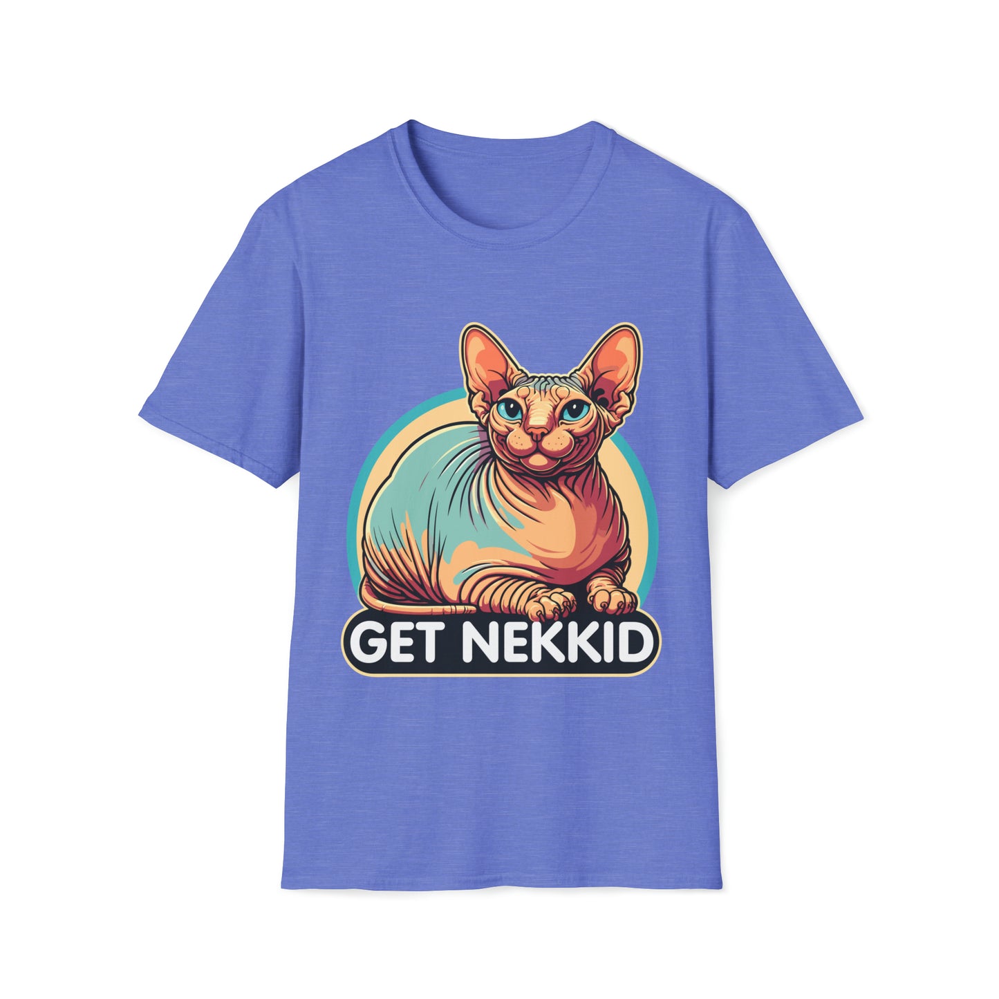 Get Nekkid Sphynx Softstyle T-Shirt