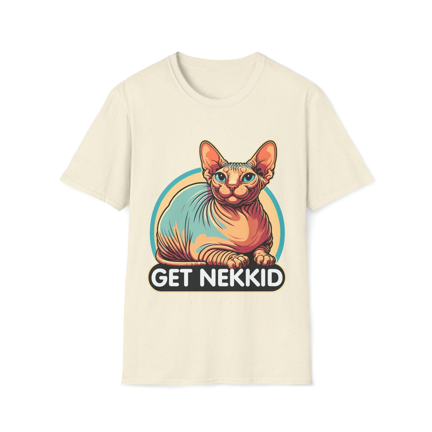 Get Nekkid Sphynx Softstyle T-Shirt