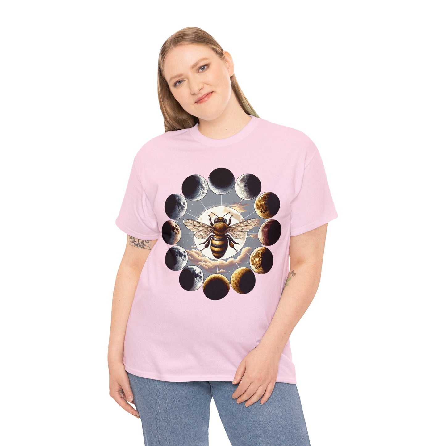 Bee Phases Heavy Cotton Tee