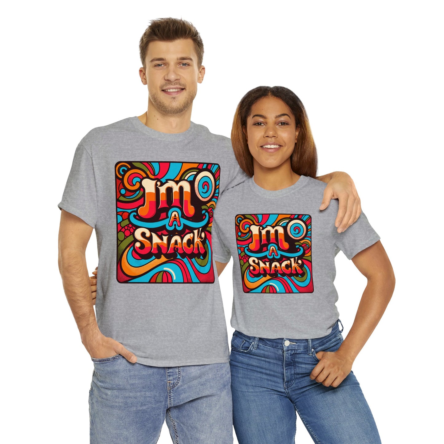 I'm a Snack Unisex Heavy Cotton Tee