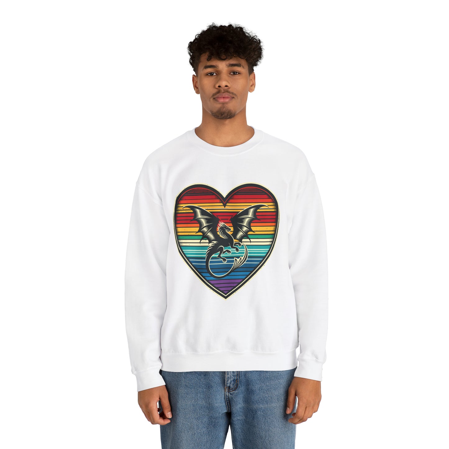 Dragon Heart Crewneck Sweatshirt