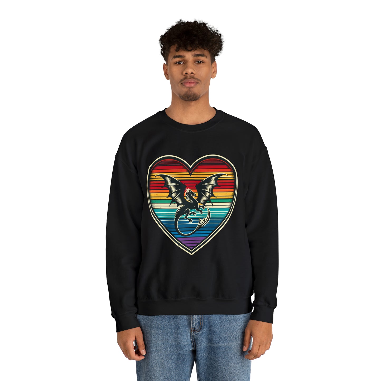 Dragon Heart Crewneck Sweatshirt