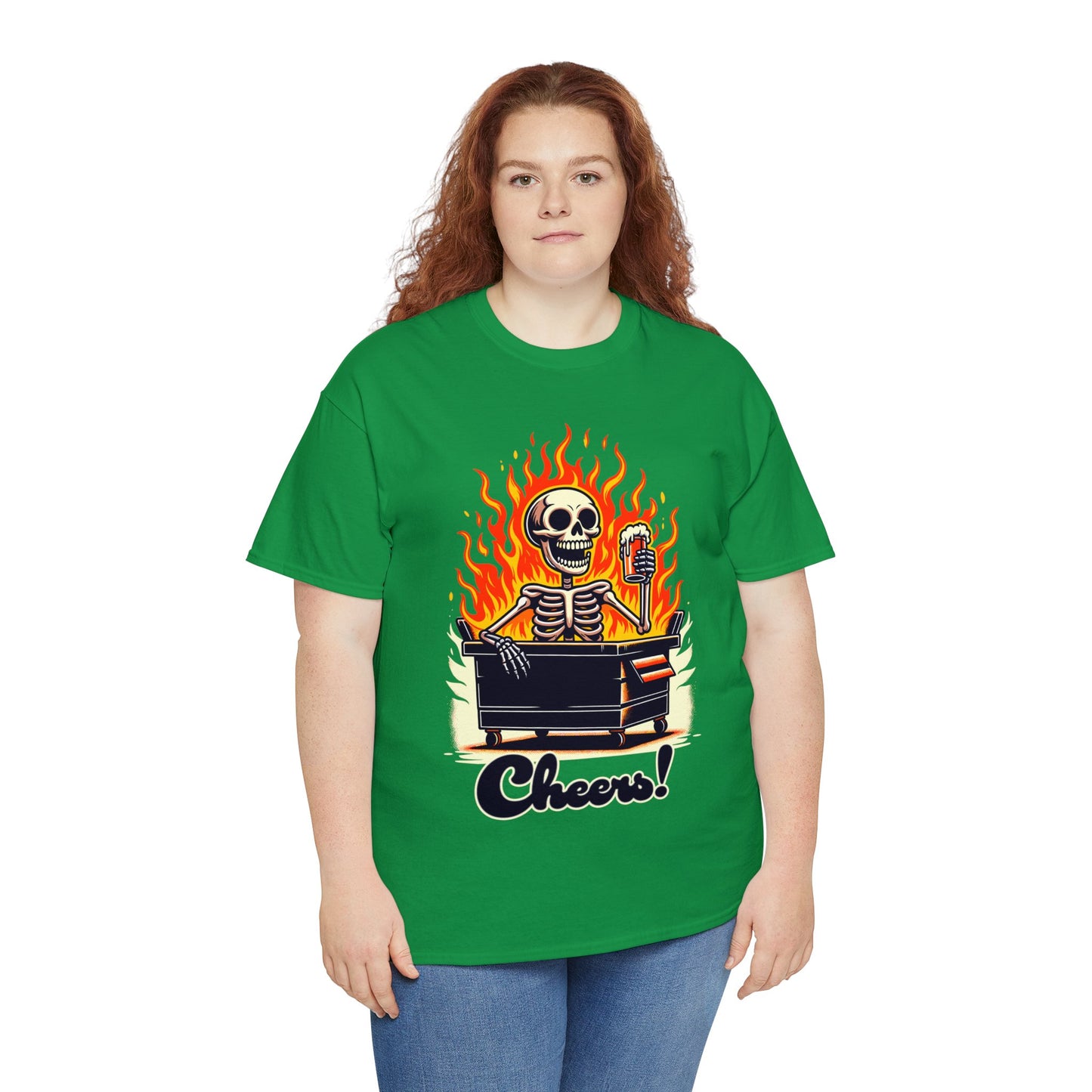 Cheers from the Dumpster Fire Heavy Cotton Tee