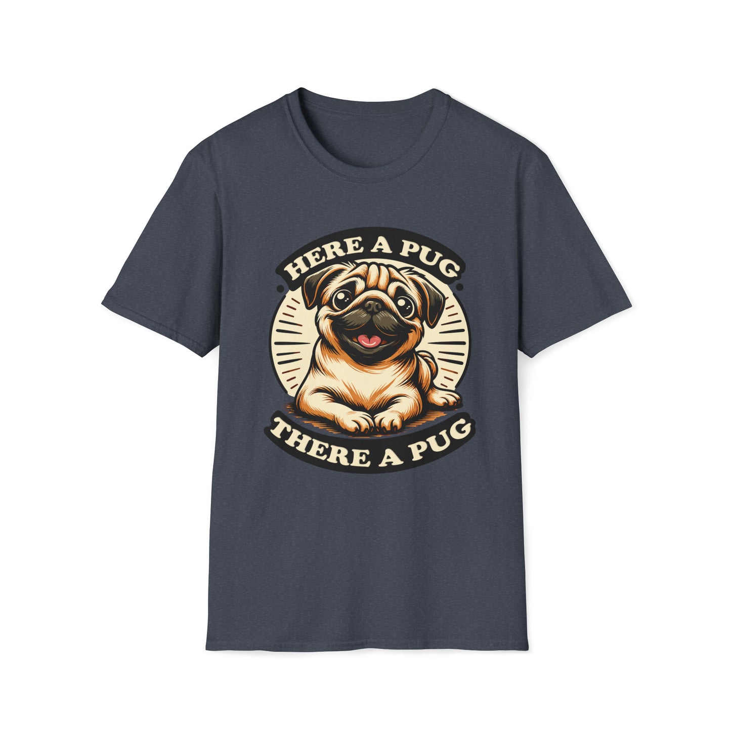 Here a Pug Softstyle T-Shirt