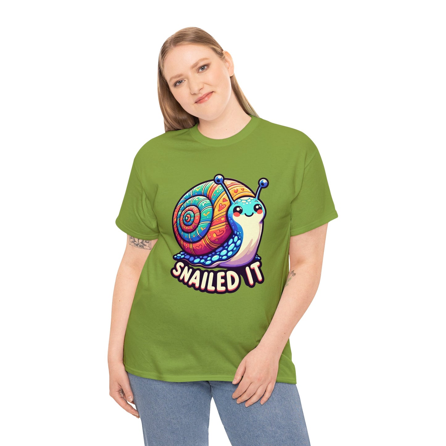 Snailed It Heavy Cotton Tee