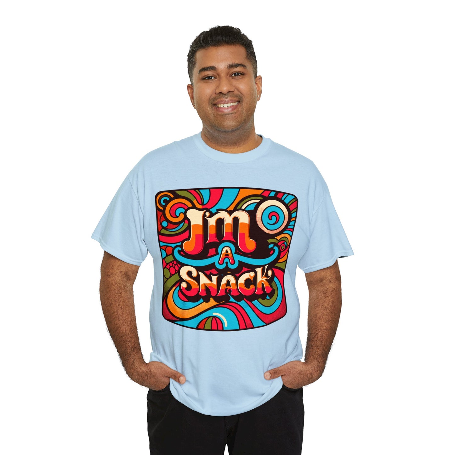 I'm a Snack Unisex Heavy Cotton Tee