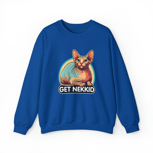 Get Nekkid Sphynx Crewneck Sweatshirt