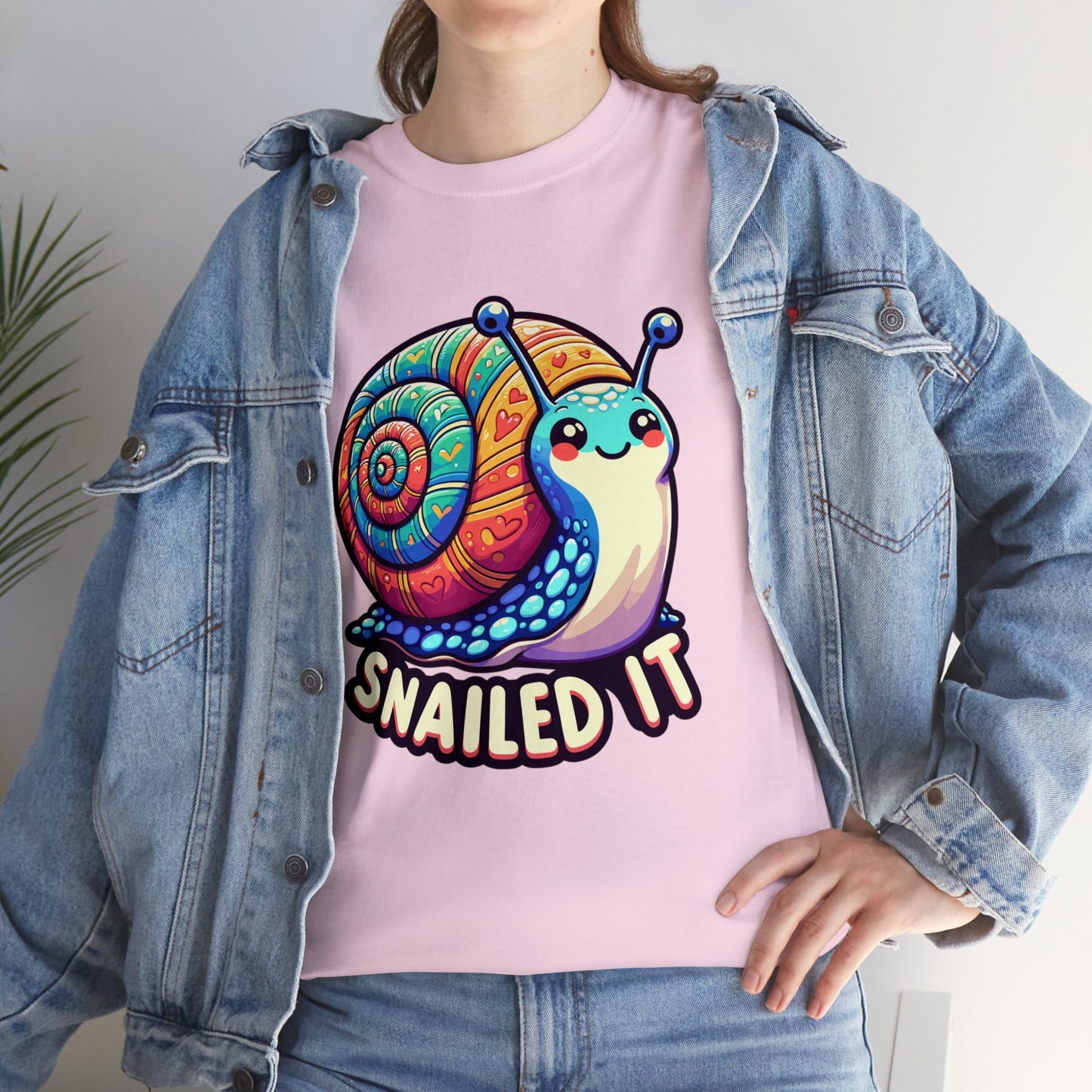 Snailed It Heavy Cotton Tee