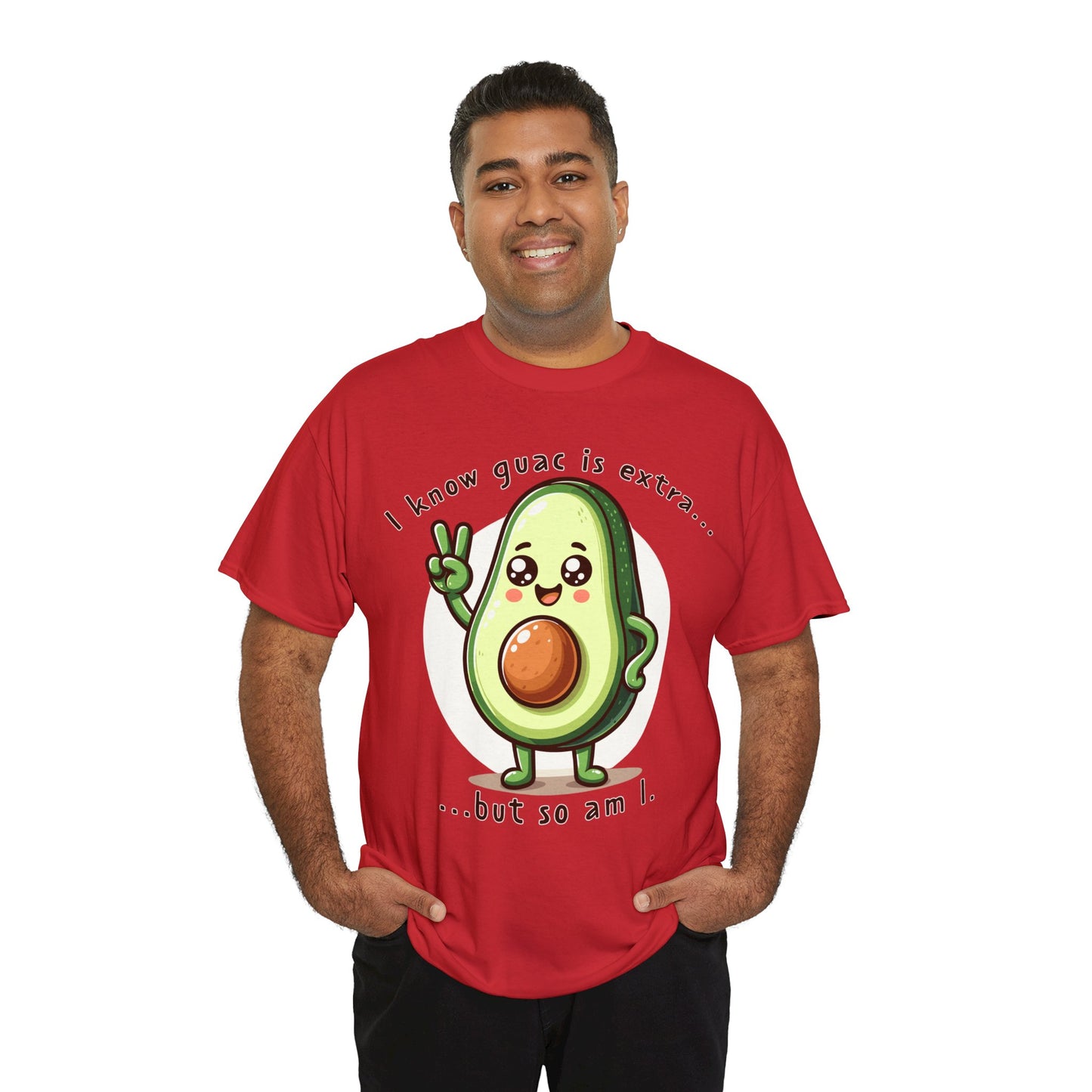 Guac Is Extra Unisex Heavy Cotton Tee