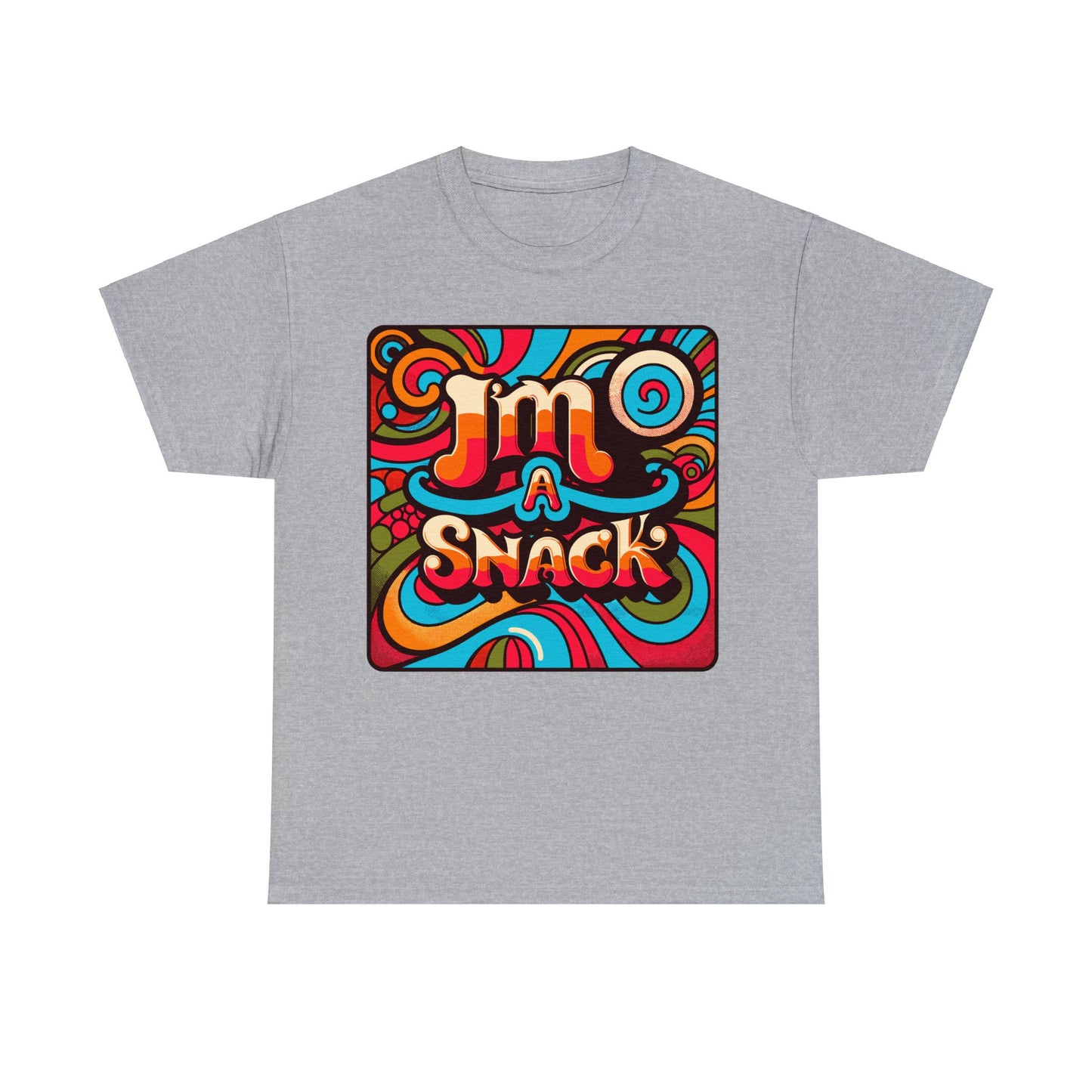 I'm a Snack Unisex Heavy Cotton Tee