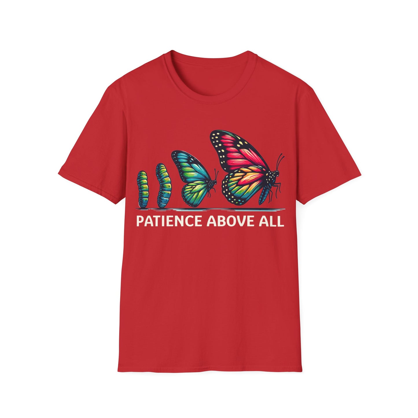 Patience Above All Butterfly Softstyle T-Shirt