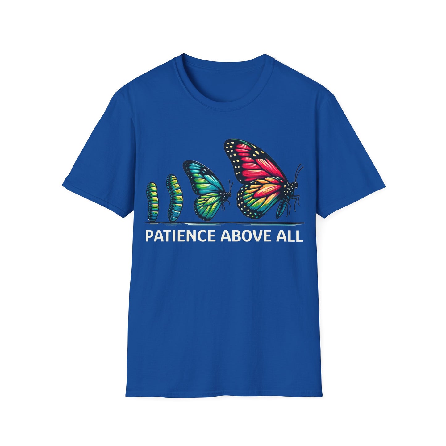 Patience Above All Butterfly Softstyle T-Shirt