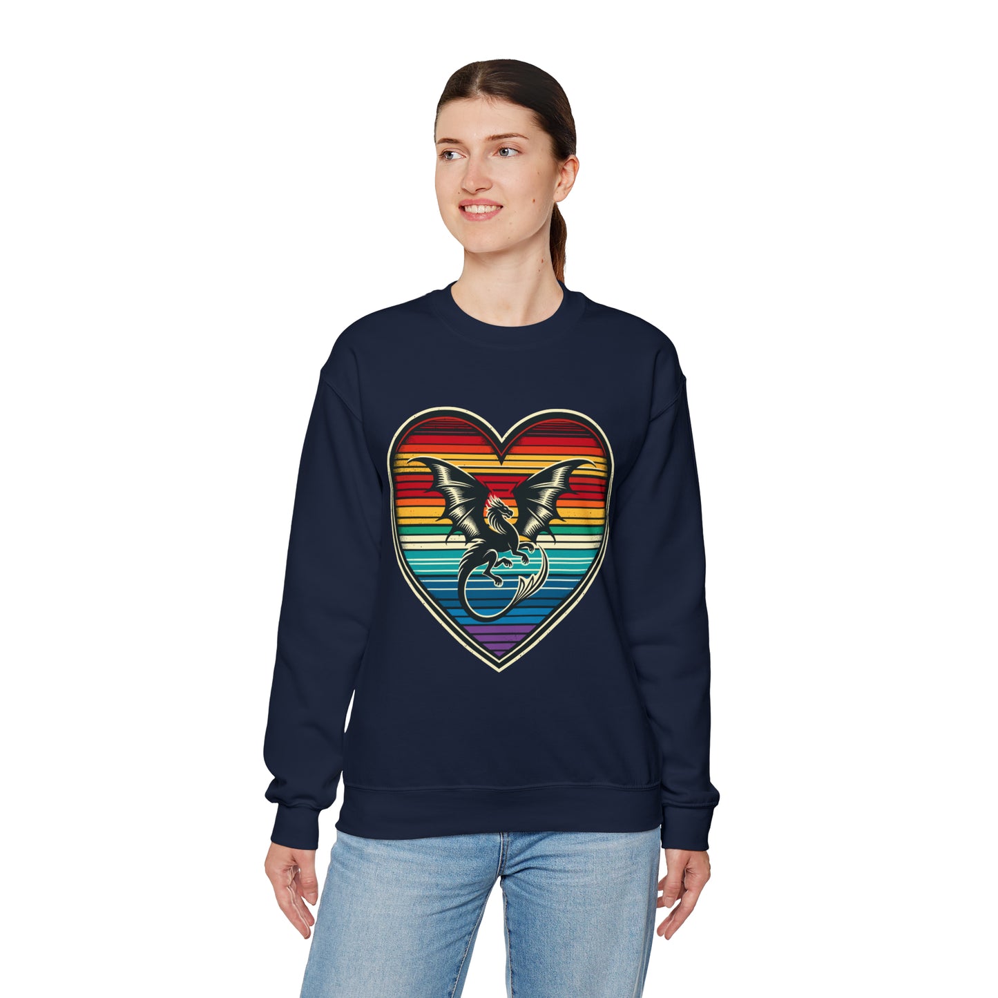 Dragon Heart Crewneck Sweatshirt