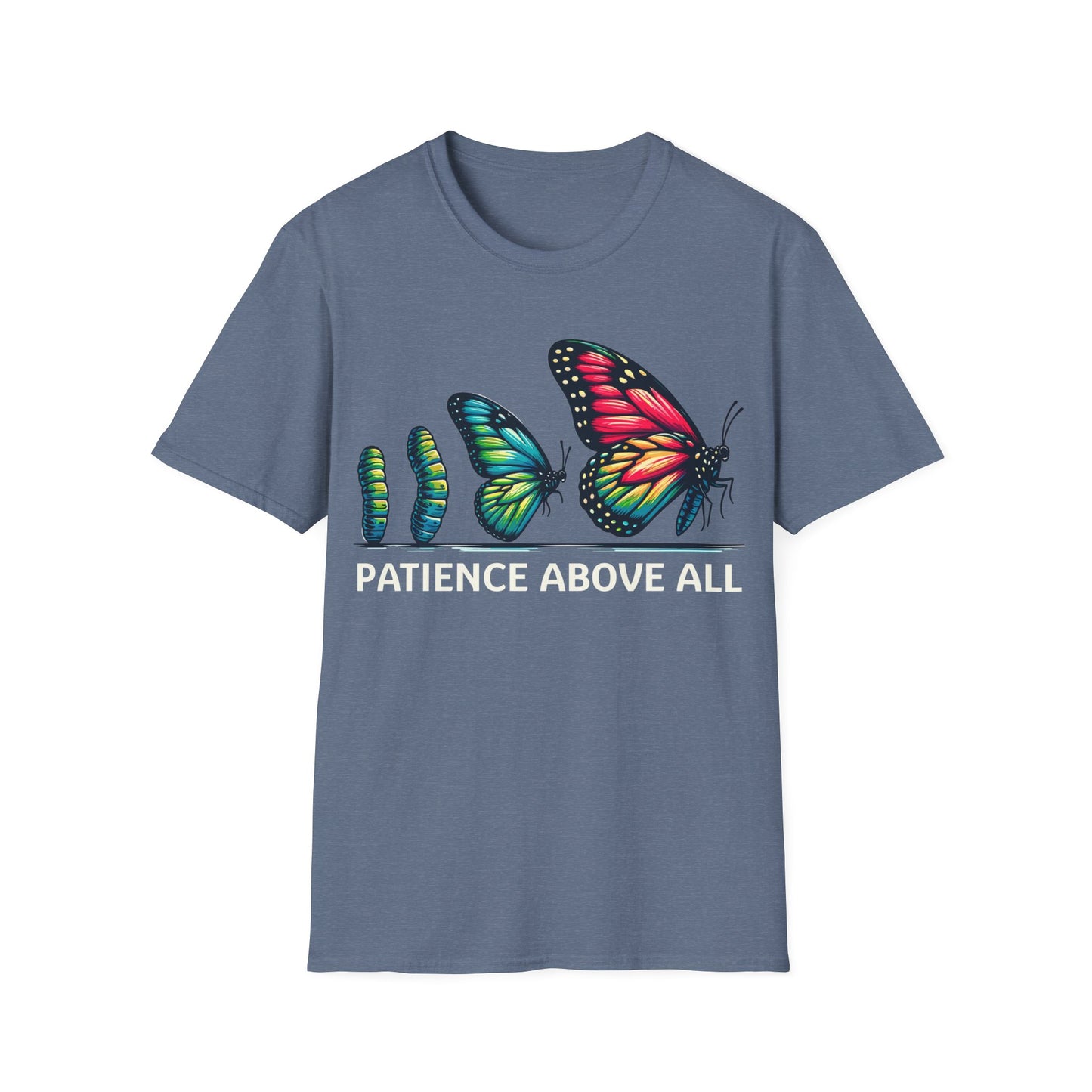 Patience Above All Butterfly Softstyle T-Shirt