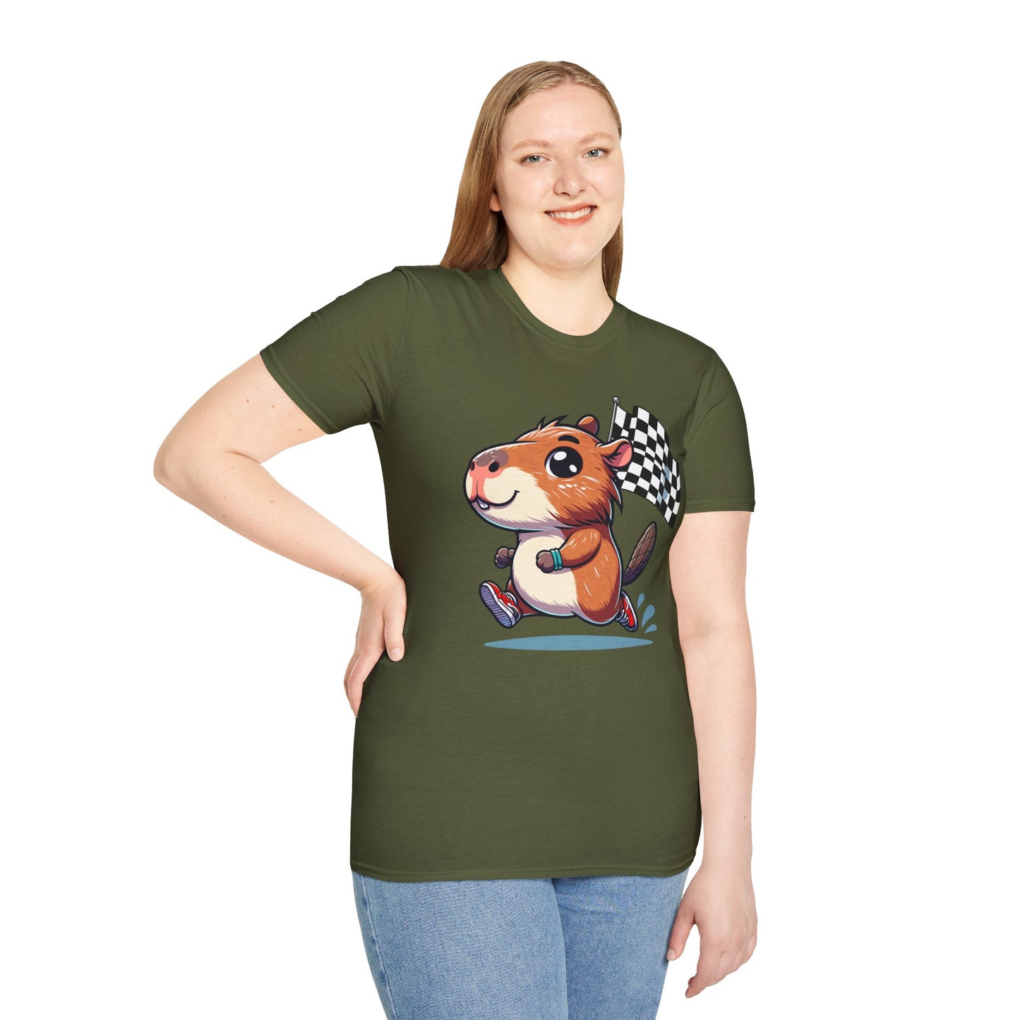 Capybara Never Did Come in Last Softstyle T-Shirt