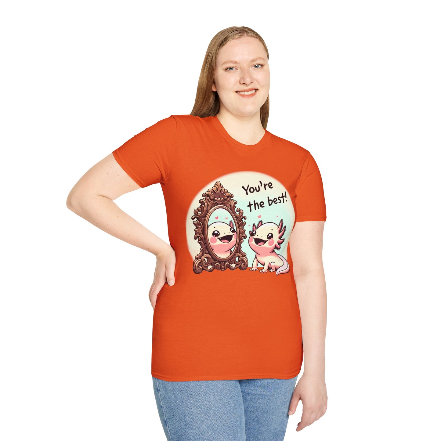 Axolotl You're the Best Softstyle T-Shirt