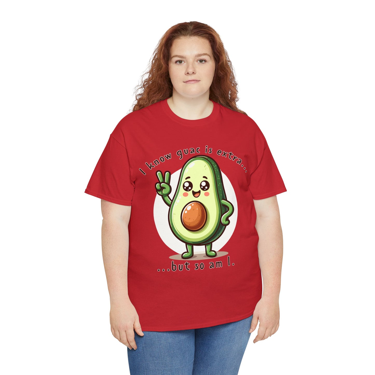 Guac Is Extra Unisex Heavy Cotton Tee