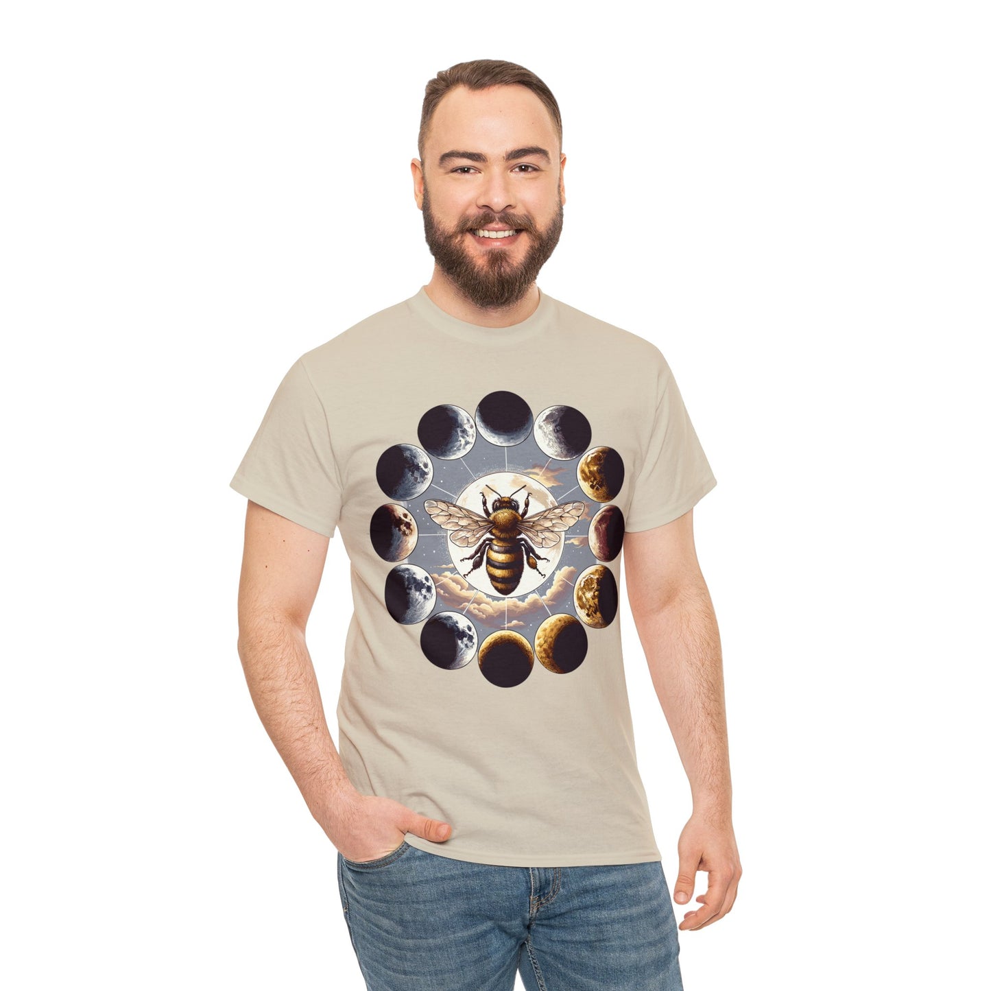 Bee Phases Heavy Cotton Tee