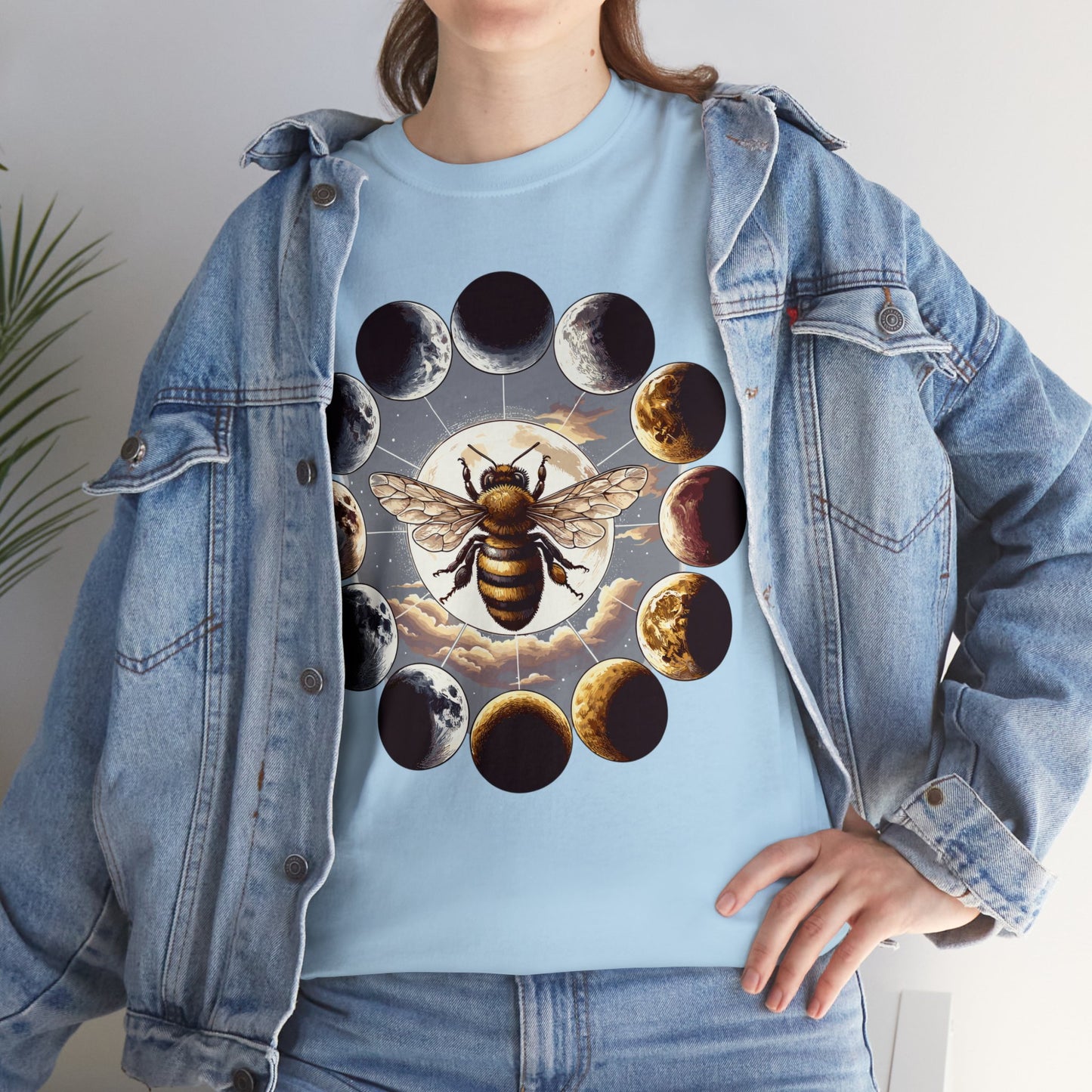 Bee Phases Heavy Cotton Tee