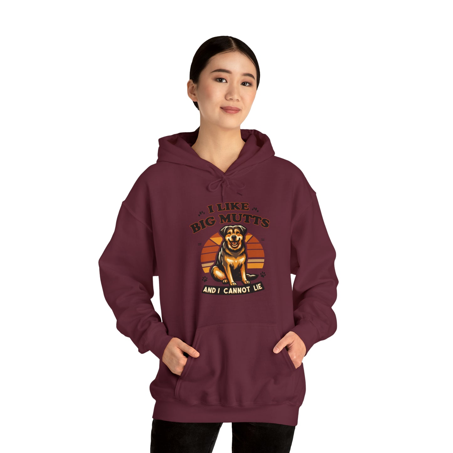 I Like Big Mutts Hooded Sweatshirt