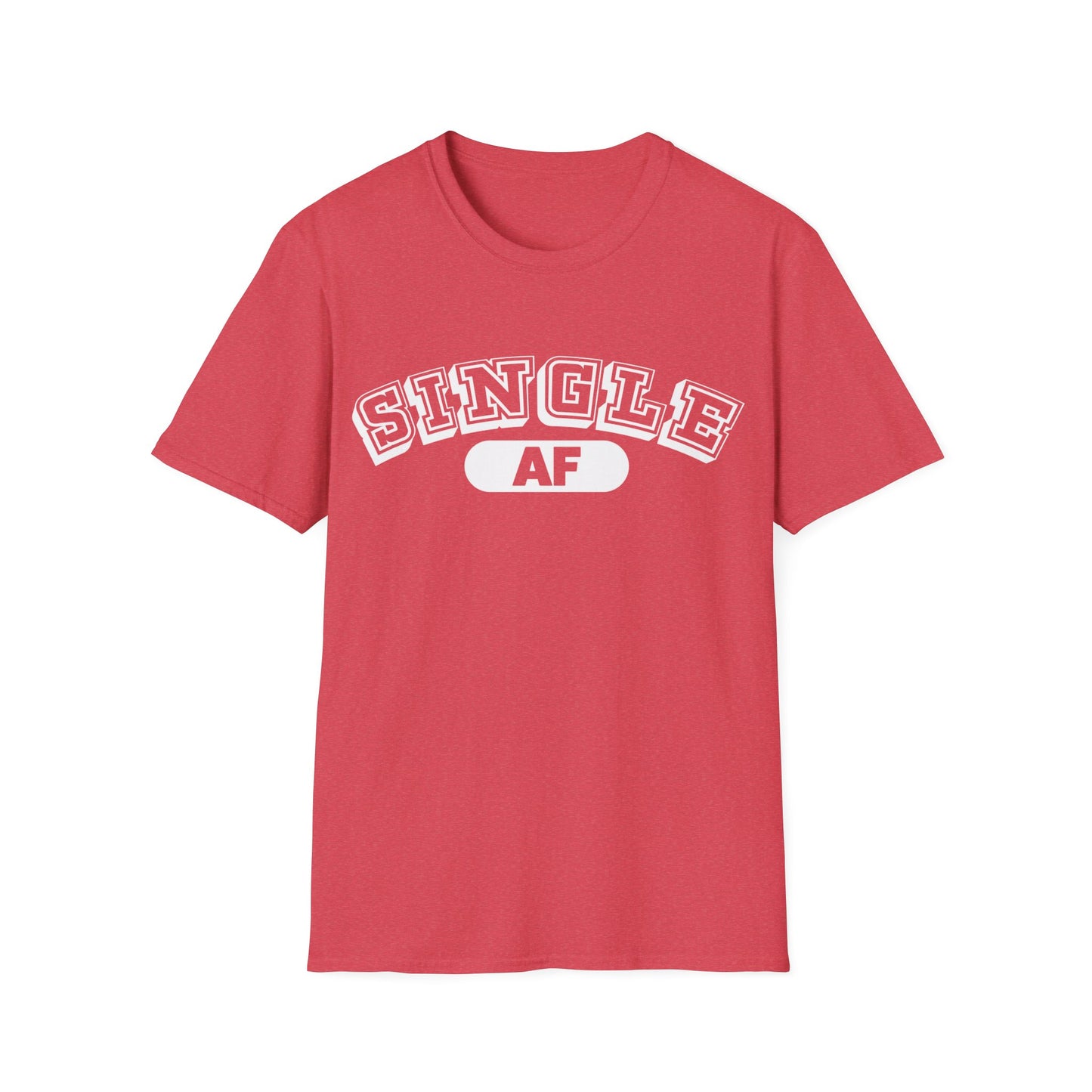 Single AF Valentines Softstyle T-Shirt