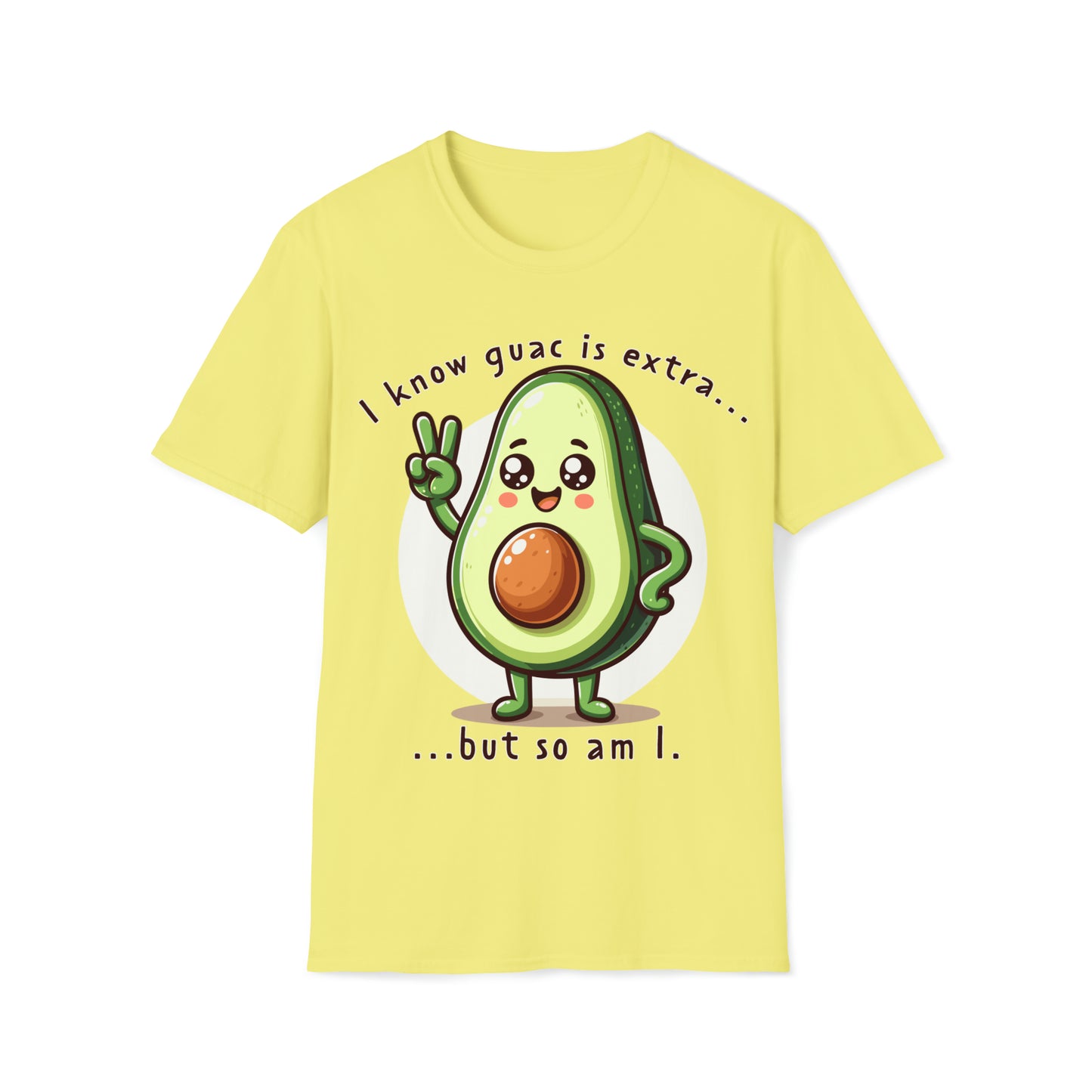 Guac is Extra Unisex Softstyle T-Shirt