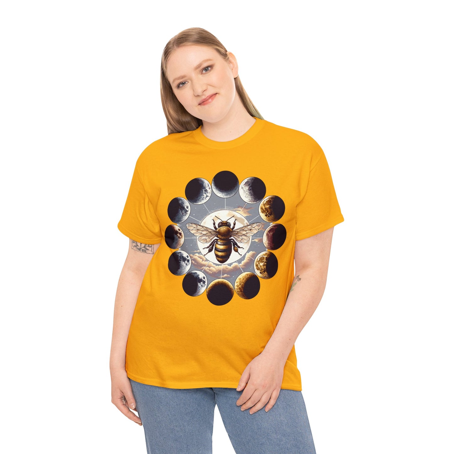 Bee Phases Heavy Cotton Tee