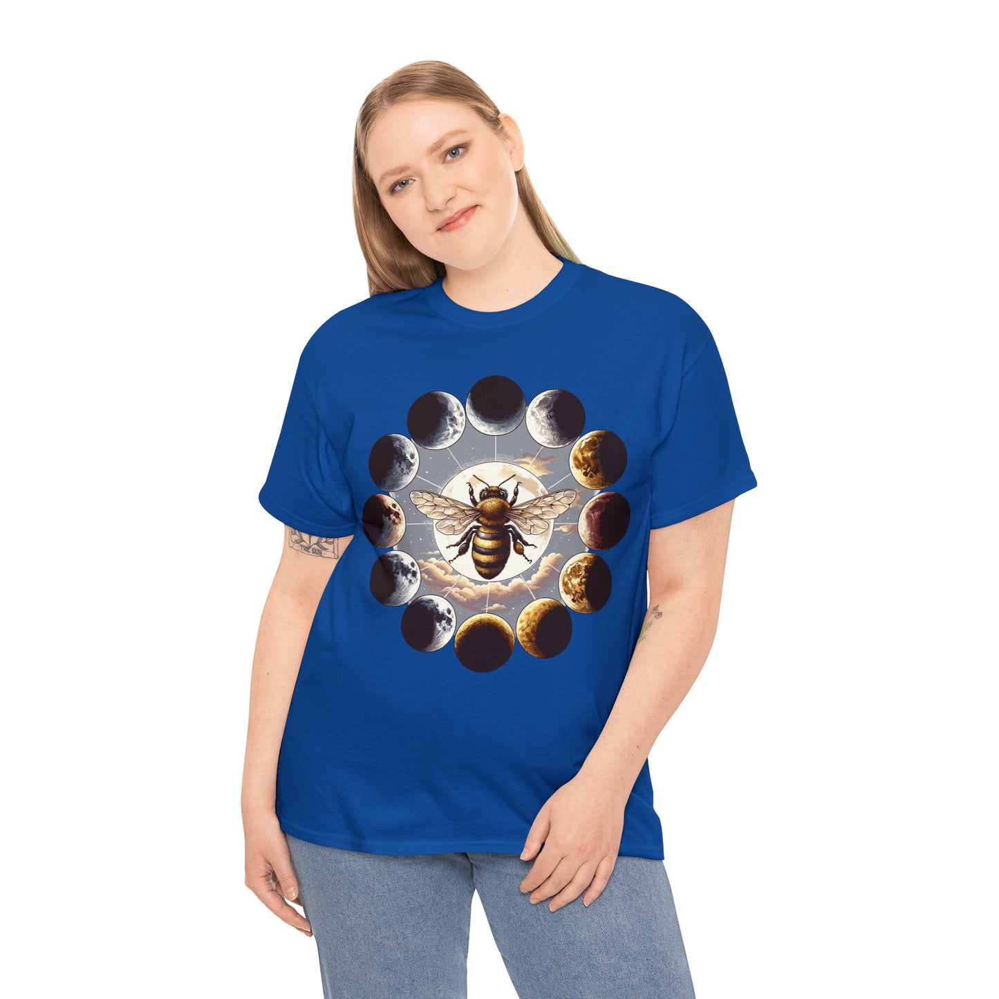 Bee Phases Heavy Cotton Tee