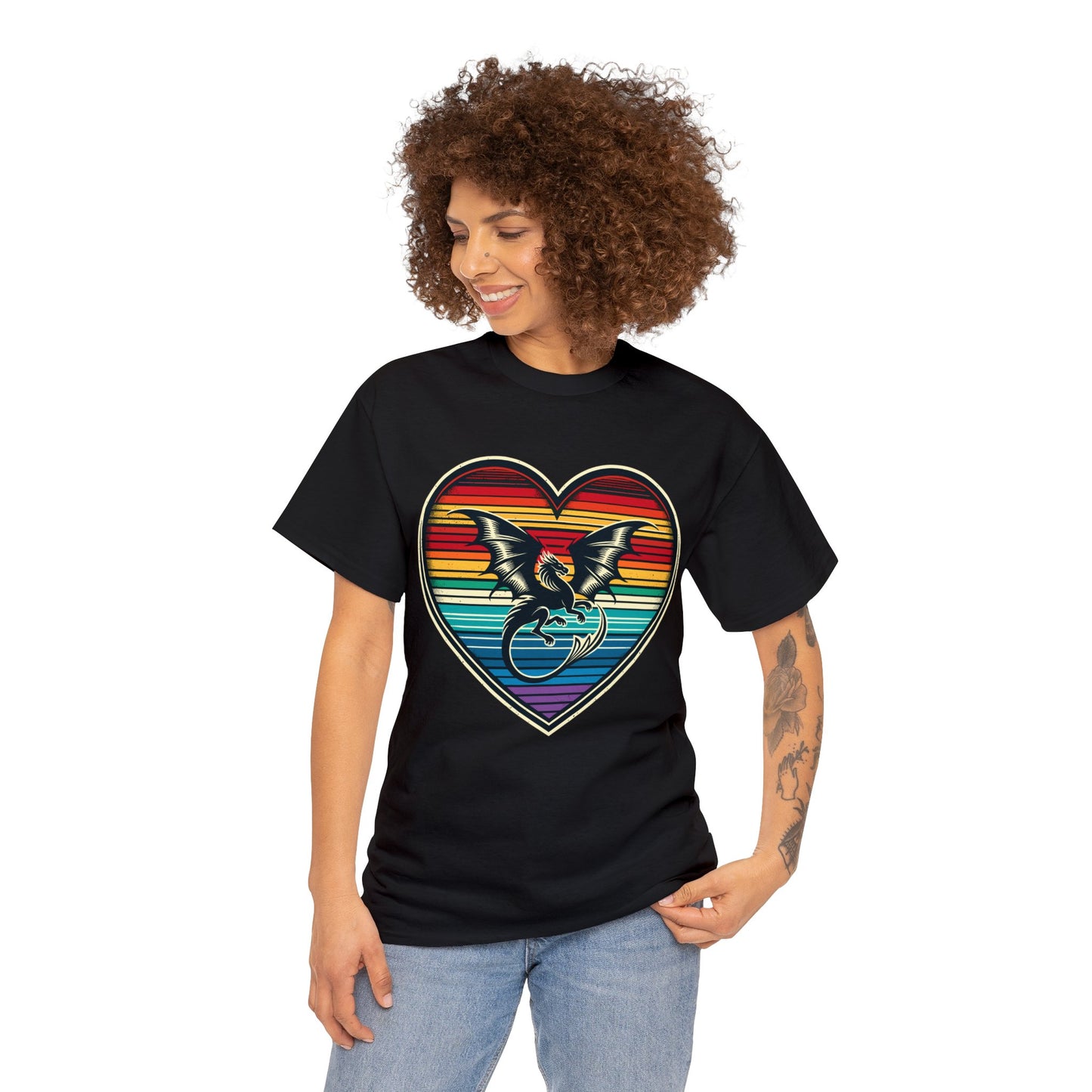 Dragon Heart Heavy Cotton Tee