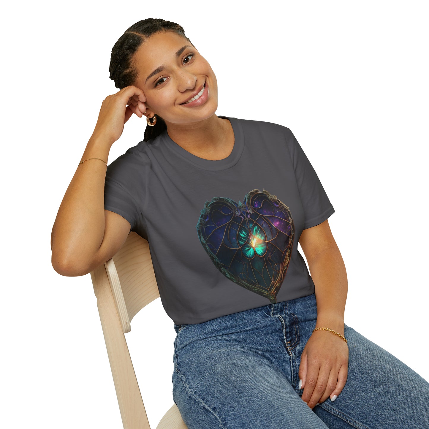 Heart of Stone Dragonfly 1 Softstyle T-Shirt