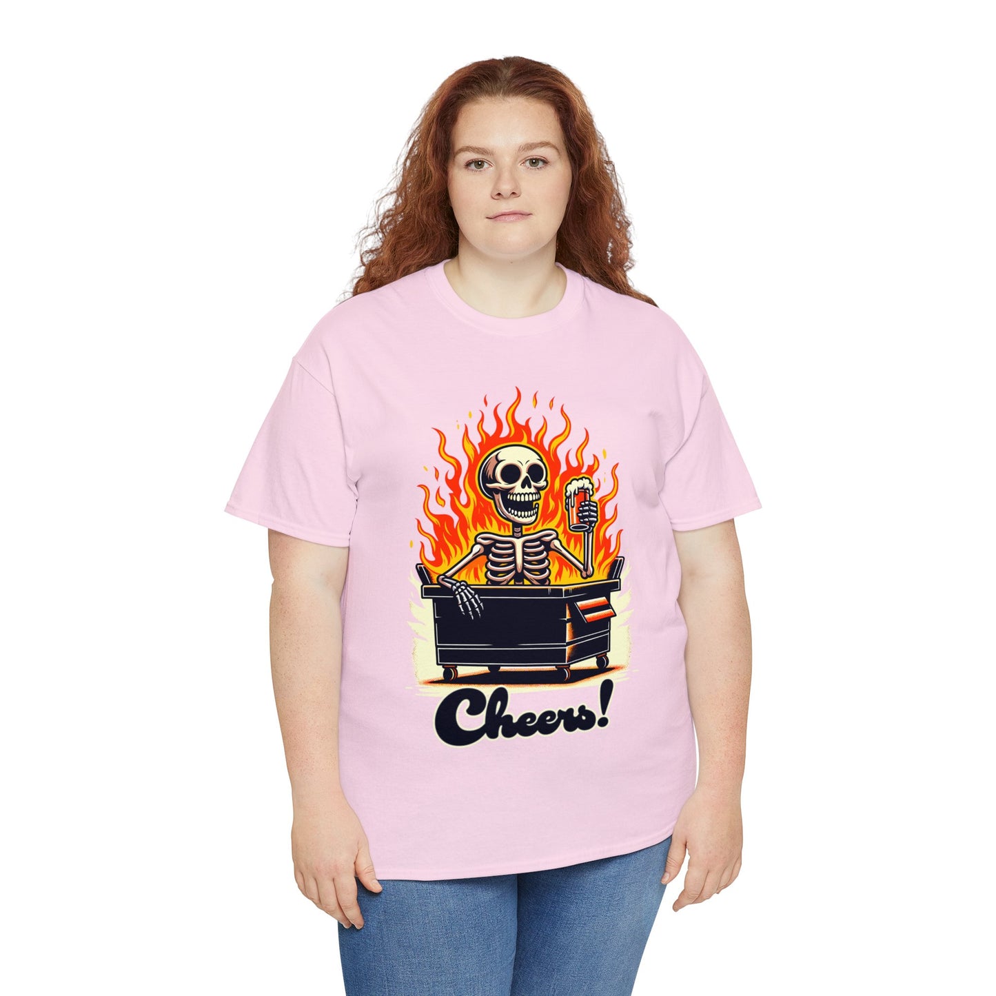 Cheers from the Dumpster Fire Heavy Cotton Tee