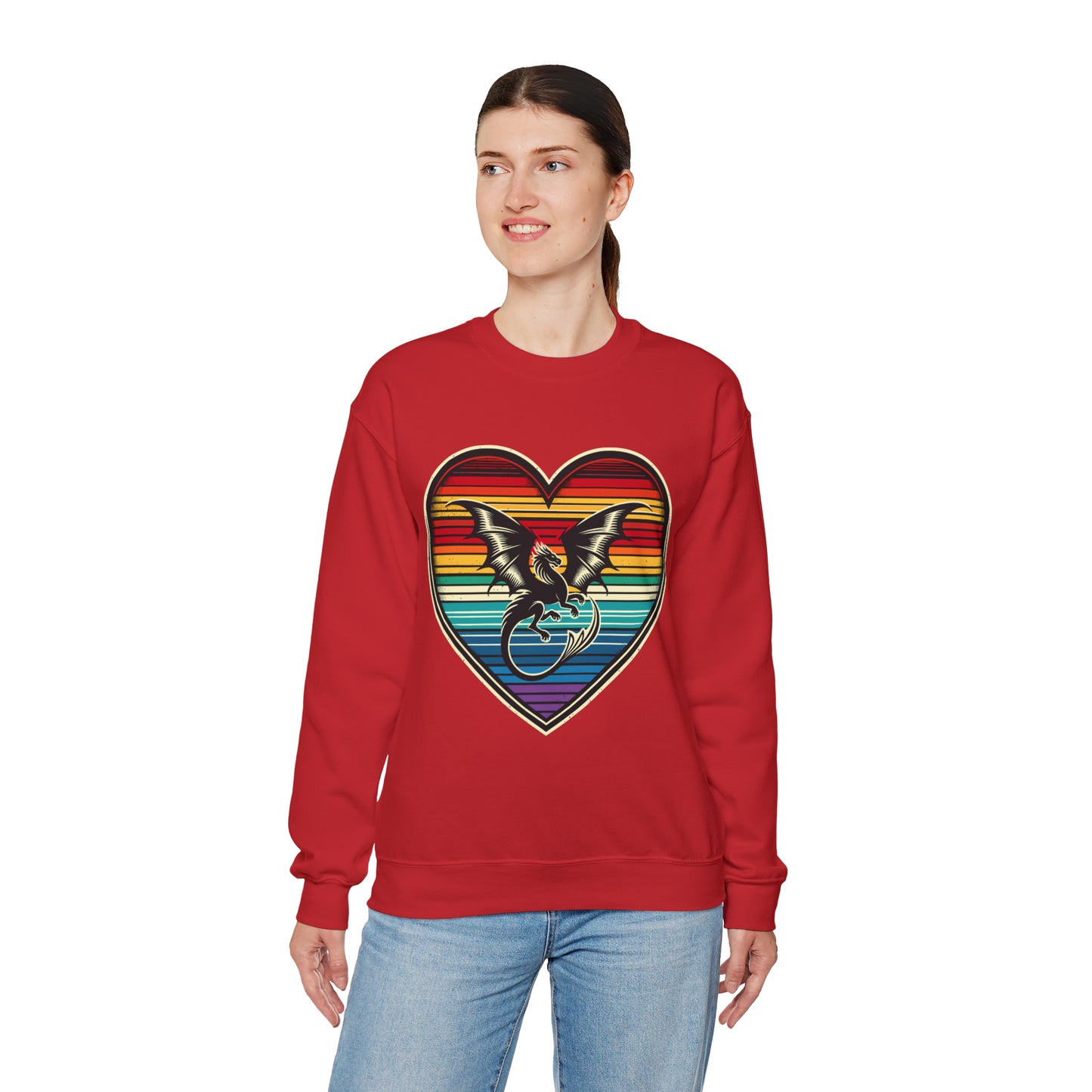 Dragon Heart Crewneck Sweatshirt