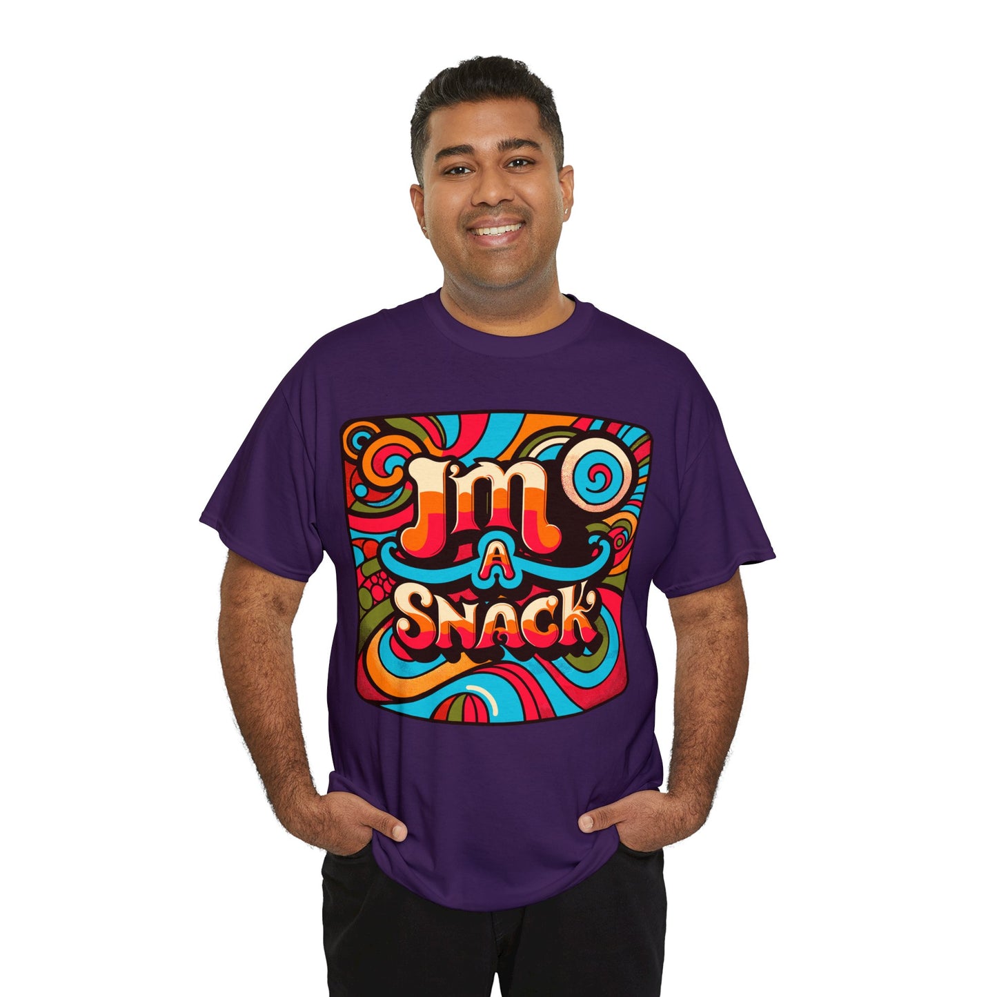 I'm a Snack Unisex Heavy Cotton Tee