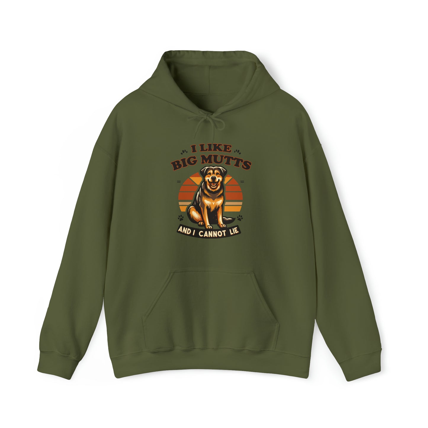 I Like Big Mutts Hooded Sweatshirt