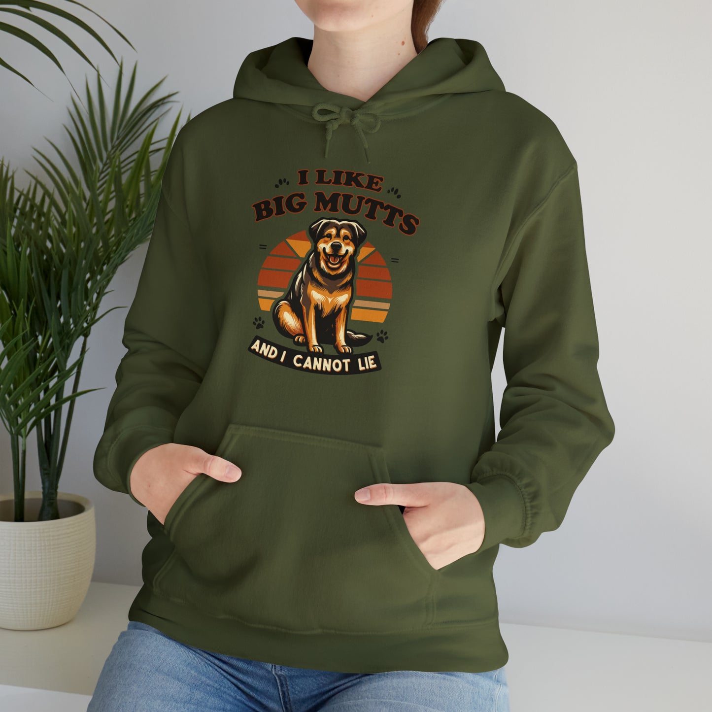 I Like Big Mutts Hooded Sweatshirt