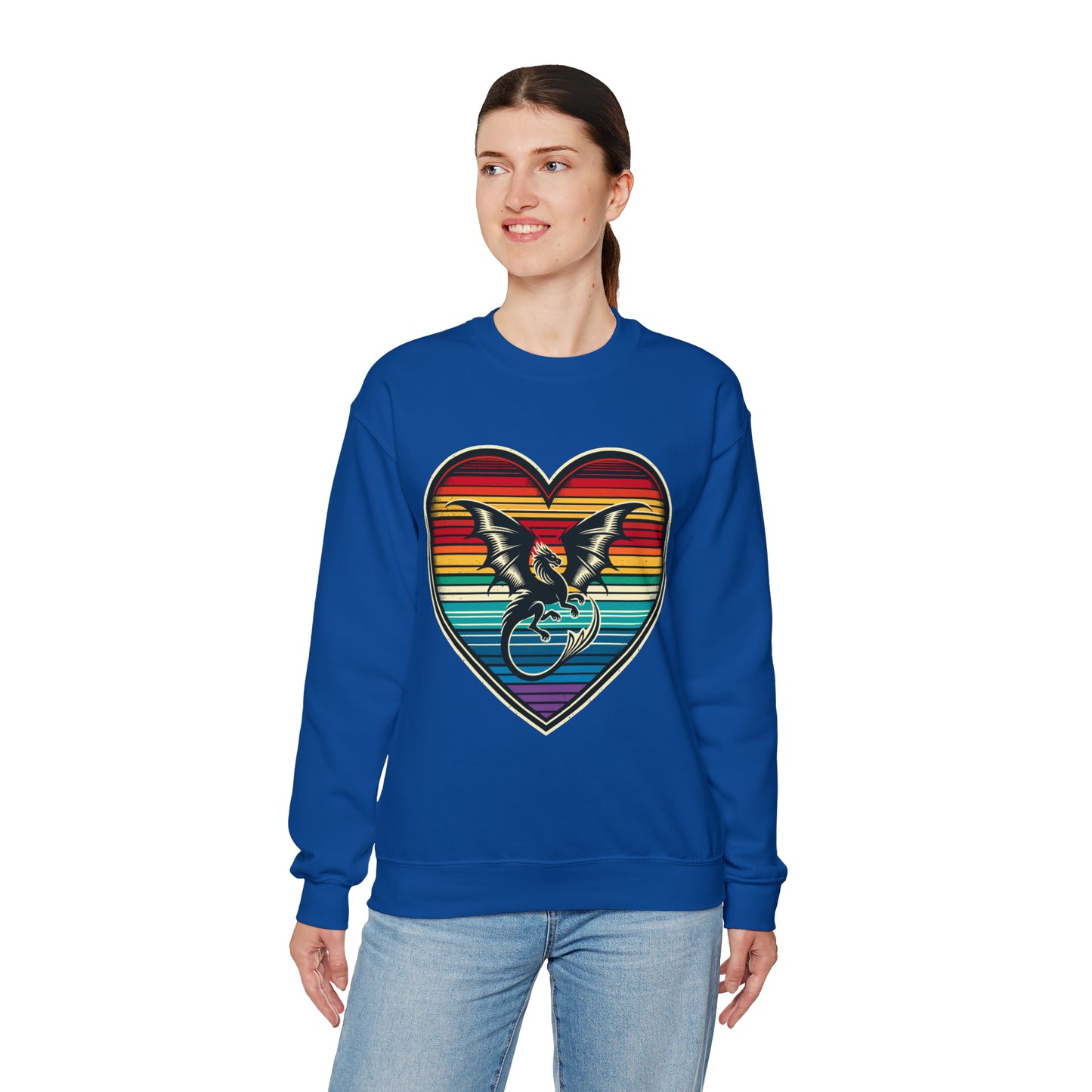 Dragon Heart Crewneck Sweatshirt