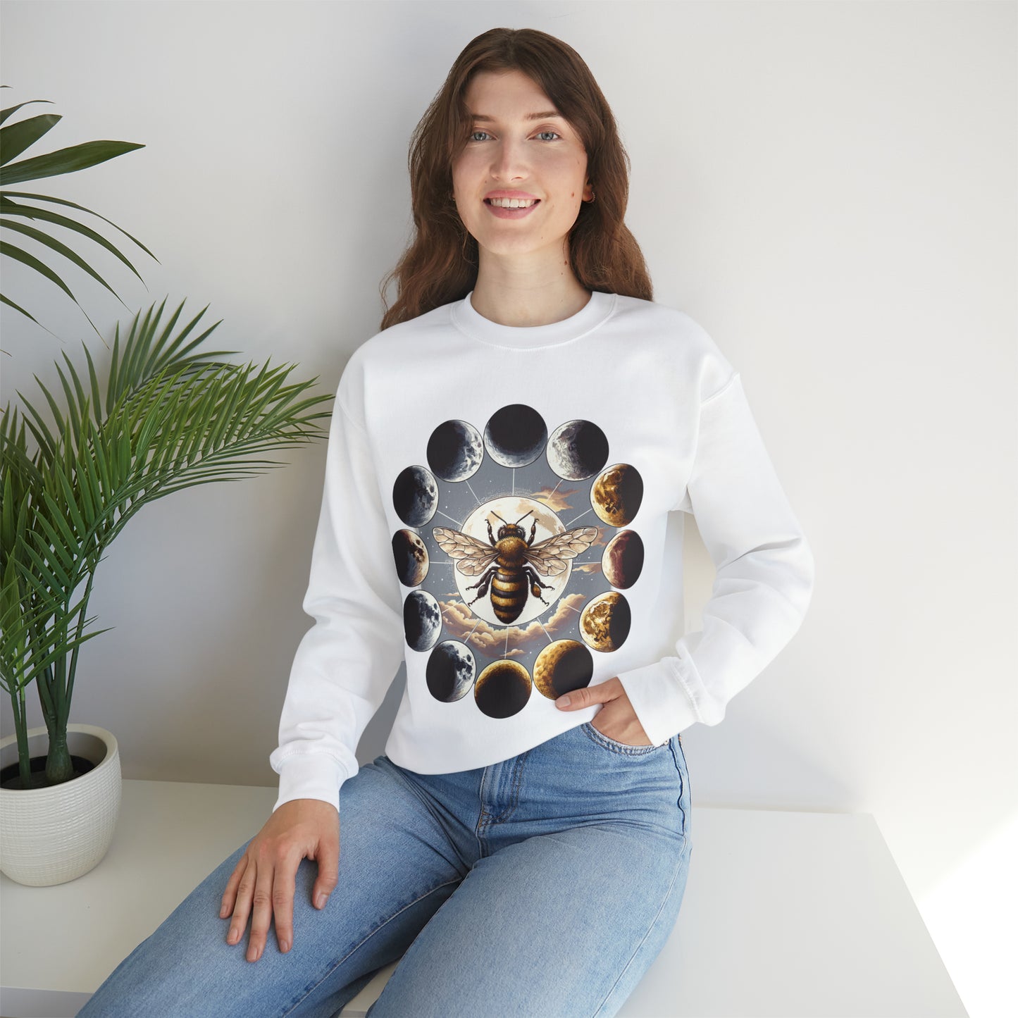 Bee Phases Crewneck Sweatshirt