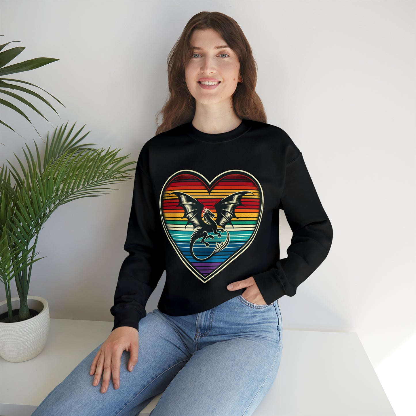 Dragon Heart Crewneck Sweatshirt