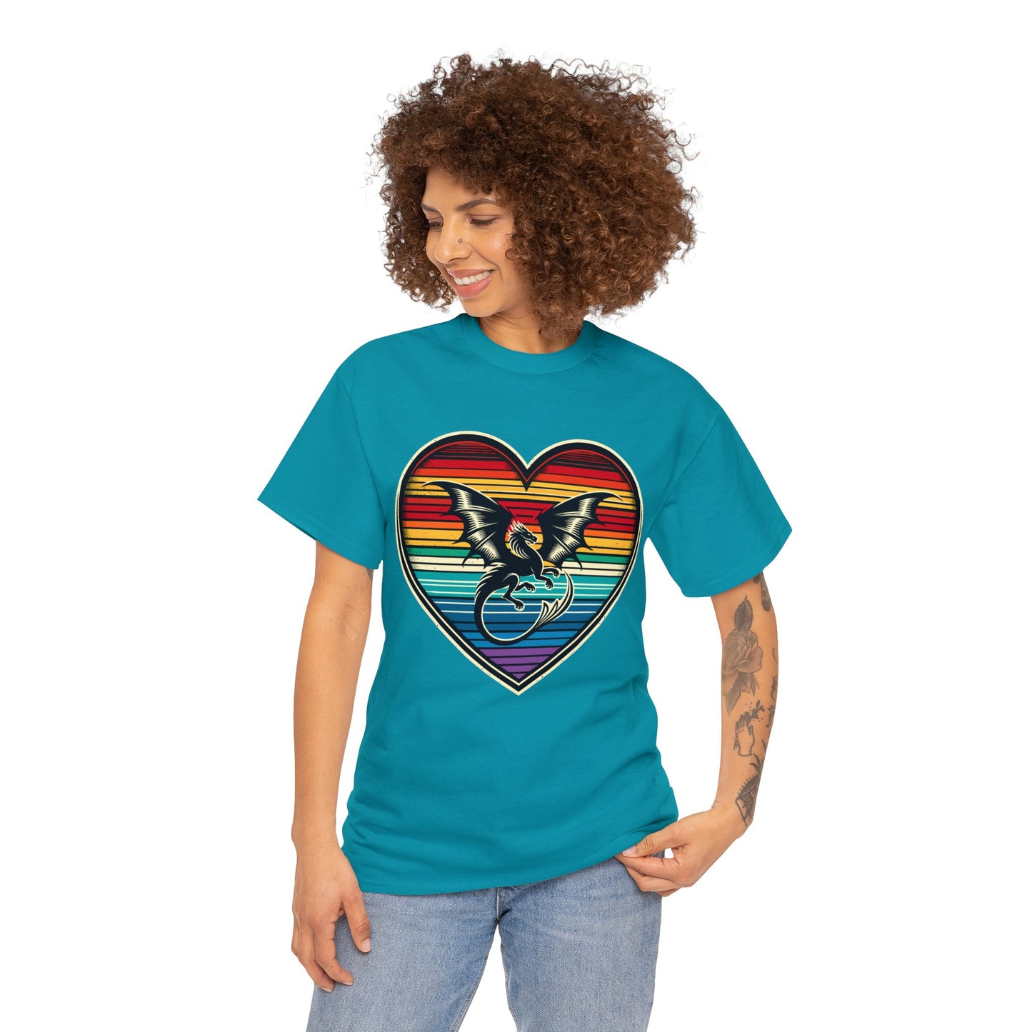 Dragon Heart Heavy Cotton Tee