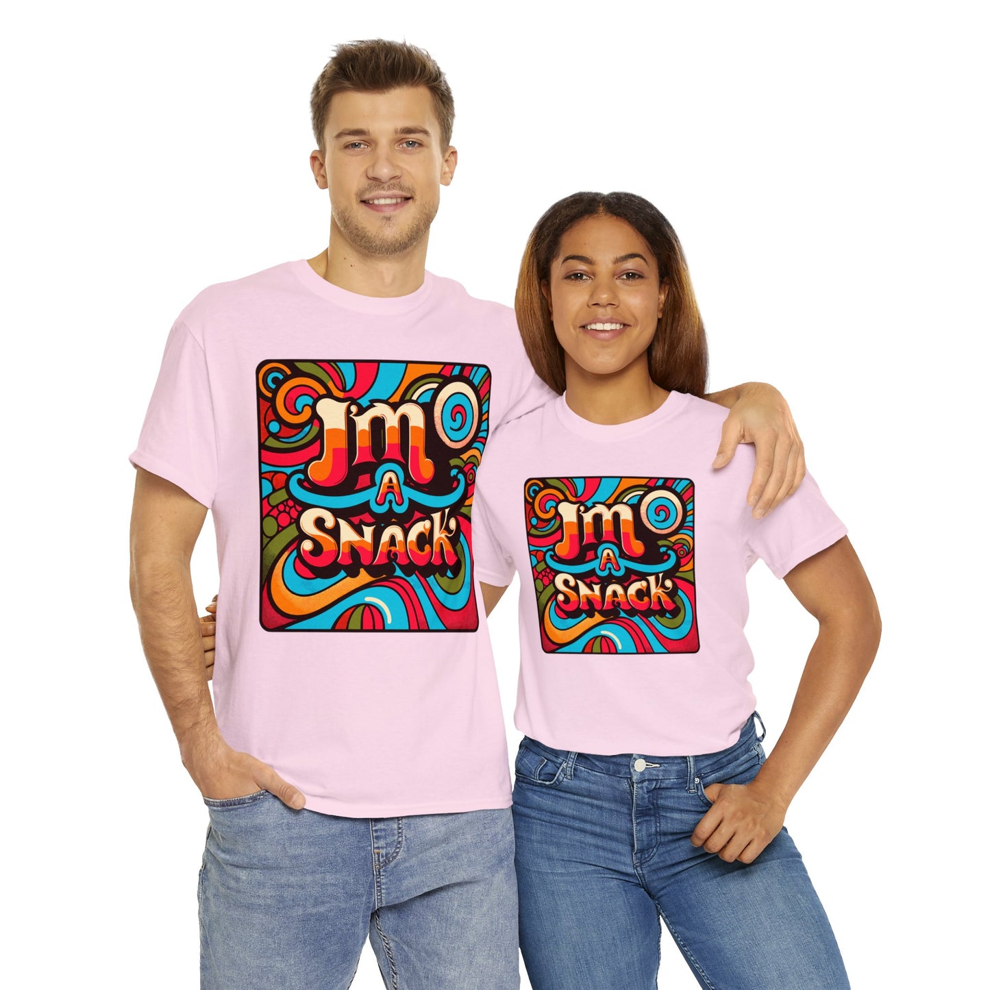 I'm a Snack Unisex Heavy Cotton Tee