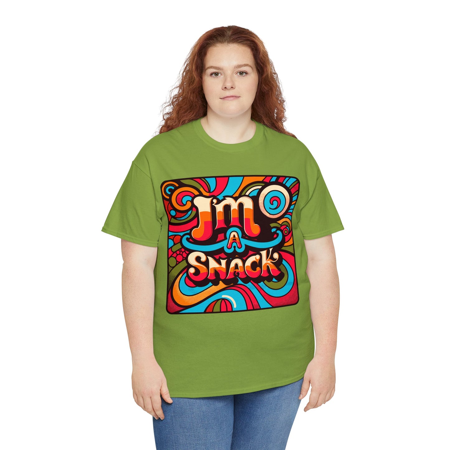 I'm a Snack Unisex Heavy Cotton Tee